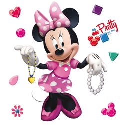 Samolepicí dekorace Minnie Mouse, 30 x 30 cm