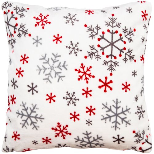 4Home Vánoční povlak na polštářek Snowflakes, bílá, 50 x 50 cm