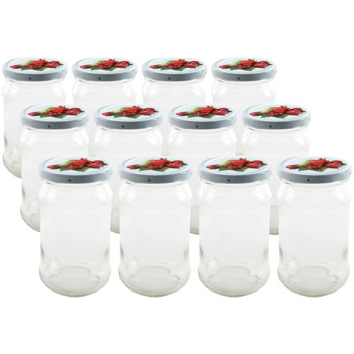 Orion Sklenice zavařovací+víčko dekor 0,3 l