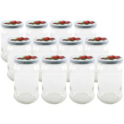 Orion Sklenice zavařovací+víčko dekor 0,3 l