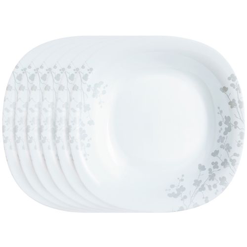 Luminarc Sada mělkých talířů Ombrelle 27 cm, 6 ks, biela