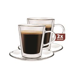 Maxxo Lungo 2dílná sada termo sklenic, 220 ml,