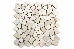 Divero Garth 9523 Mramorová mozaika krémová 32 x 32 cm