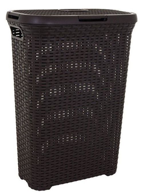 CURVER STYLE RATTAN 30462 Koš na prádlo 40 l hnědá