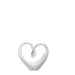 Leonardo EMOZIONE dekorační srdce bílé 10 cm