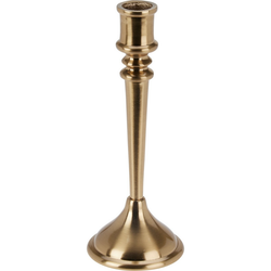 Dekorativní svícen 8x8x22cm, barva zlatá, 22 cm