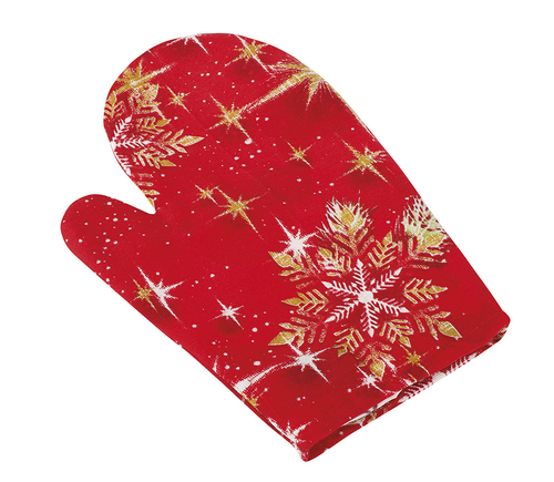 Vánoční chňapka koule zlaté