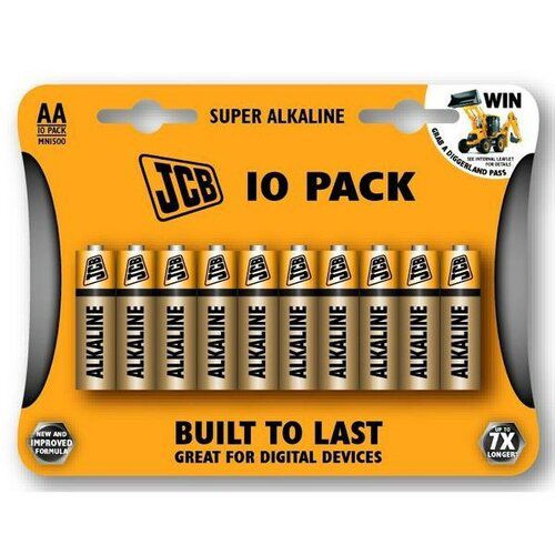 Solight JCB Super Alkalické baterie LR06, 10ks