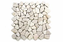 Divero Garth 604 Mramorová mozaika krémová - 1 m2