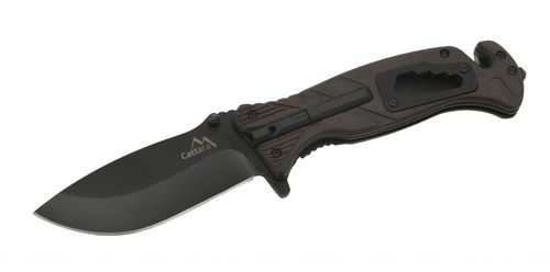 Nůž zavírací BLACK BLADE s pojistkou, 21,7 cm