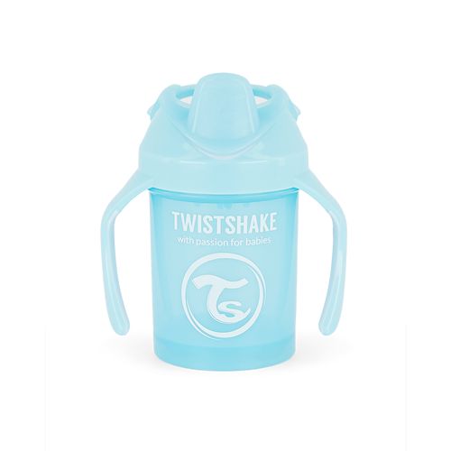 Twistshake Učící netekoucí hrnek 230 ml, modrá