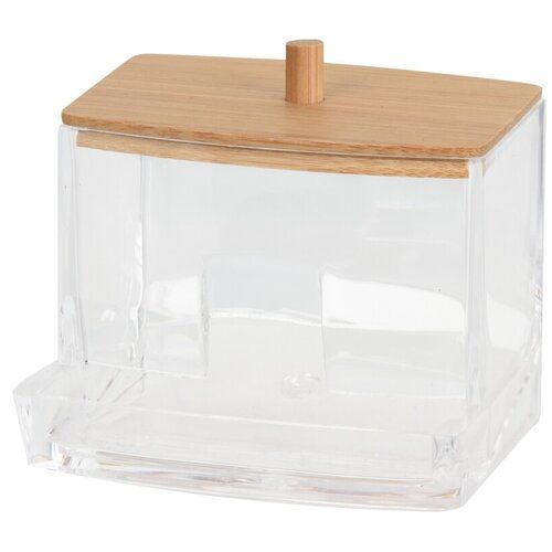 Kosmetický organizér Bamboo Eleganza, 8,7 x 7,5 x 8,8 cm