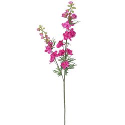 Umělé Delphinium tmavě růžová, 98 cm