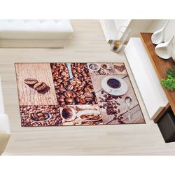 Bellatex Koberec 3D tisk Kávová zrnka, 80 x 120 cm