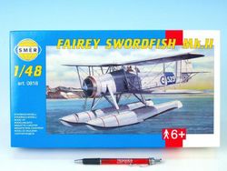 Směr Fairey Swordfish Mk.2 Limited slepovací stavebnice letadlo 1:48