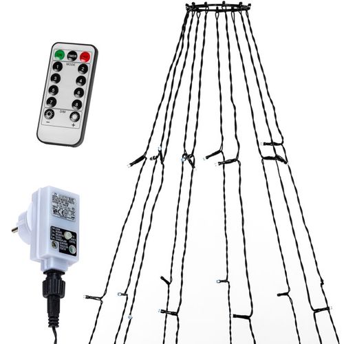 Voltronic Světelný řetěz ve tvaru kuželu 360LED studená bílá