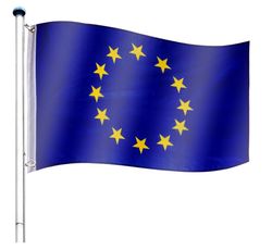Tuin 60932 Vlajkový stožár vč. vlajky Evropská unie - 6,50 m