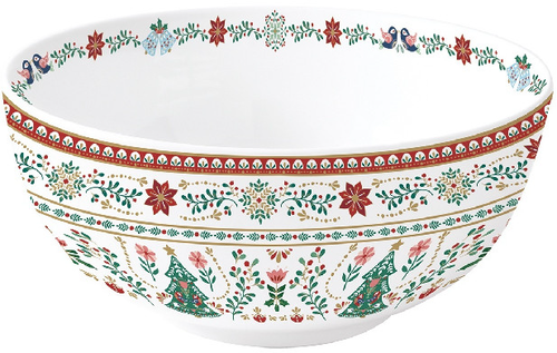 Porcelánová mísa Christmas Folk