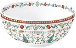 Porcelánová mísa Christmas Folk
