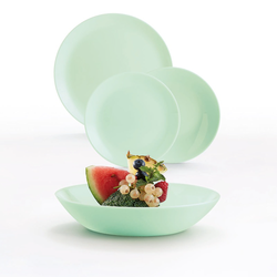 Luminarc Jídelní souprava Diwali Paradise Green 18 ks