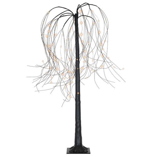 Vánoční dekorace - světelný strom - smuteční vrba, 150 cm, 96 LED