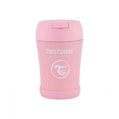 Twistshake Termoska na jídlo 350 ml, růžová