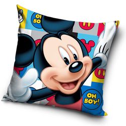 Carbotex Povlak na polštářek Mickey Mouse Oh Boy, 40 x 40 cm
