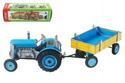 Traktor Zetor modrý na klíček