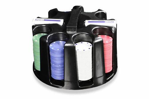 Garthen Caddy 505 Poker set 200ks - Otočný plastový stojan na žetony