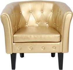 Miadomodo JG76082 Chesterfield 58 x 71 x 70 cm zlaté