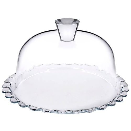 Pasabahce Servírovací tác s poklopem Patisserie 24 cm