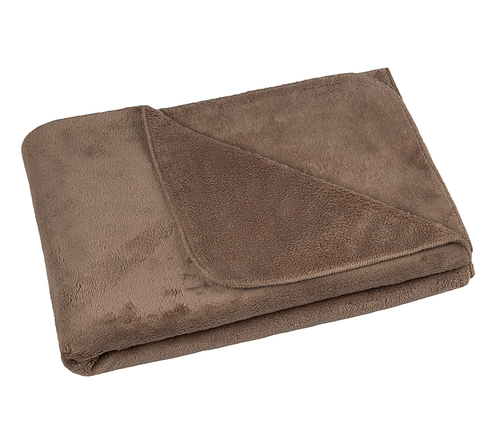 Dětská micro deka 75x100 cm kávová