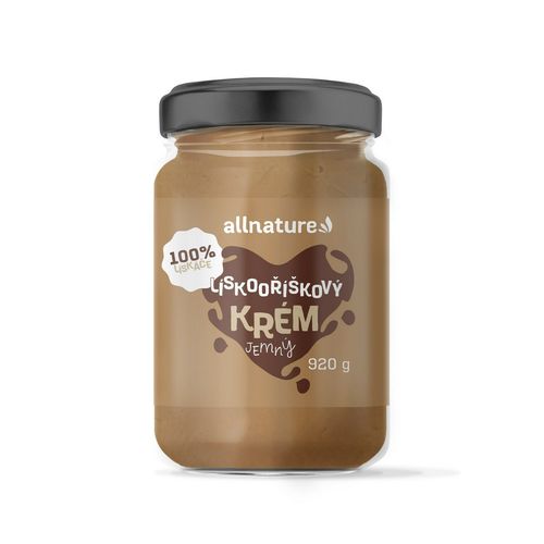 Allnature Lískooříškový krém 920 g