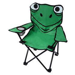 Cattara Frog zelená Dětská kempingová židle