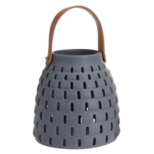 Koopman Keramická lucerna Karima, šedá