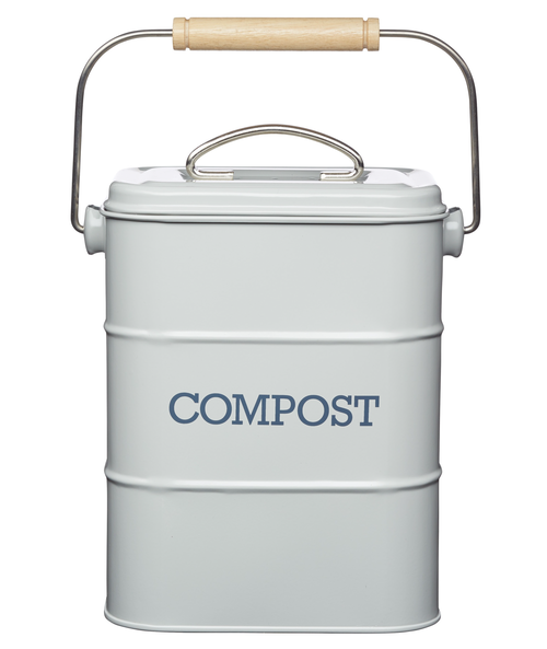 Plechový kompostér Living Nostalgia šedý
