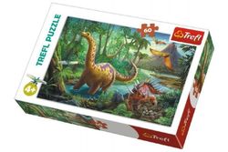 Trefl Dinosauři na cestách 60 dílků