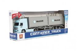 Kamion s kontejnery plast 33 cm se světlem a zvukem