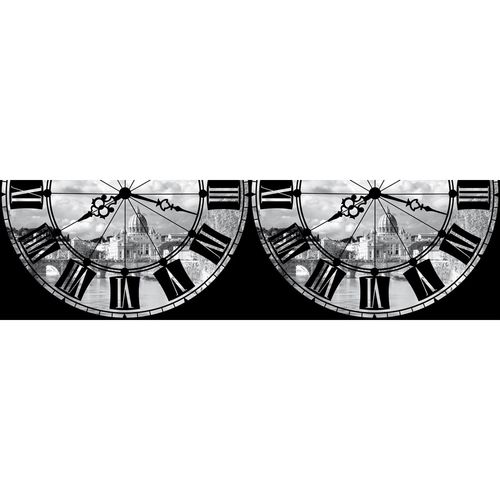 AG Art Samolepicí bordura Římské hodiny, 500 x 14 cm
