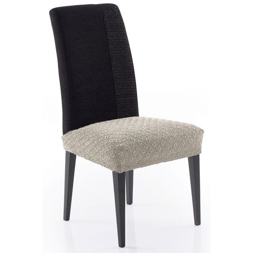 Forbyt Multielastický potah na sedák na židli Martin béžová, 50 x 60 cm, sada 2 ks