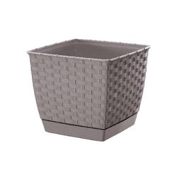 Prosperplast Ratolla Square 19 x 19 x 15,9 cm moka