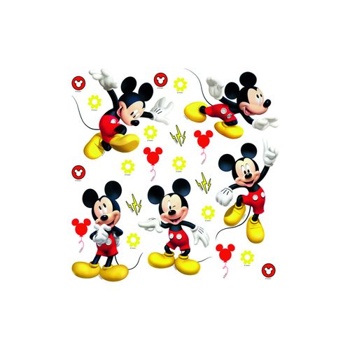 Samolepicí dekorace Mickey Mouse, 30 x 30 cm