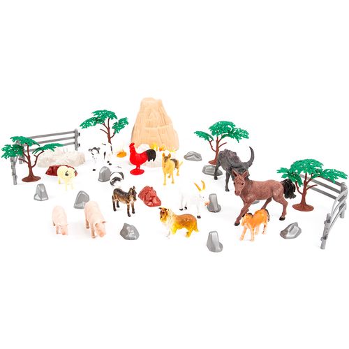 Dětský hrací set Farm animals Collection, 26 ks