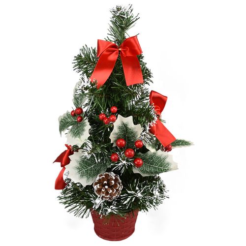 Vánoční stromek Celebración červená, 30 cm