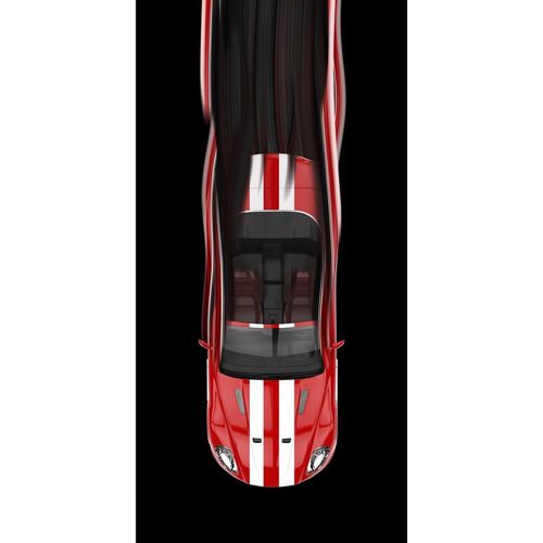 CARBOTEX Osuška Red Car, 70 x 140 cm