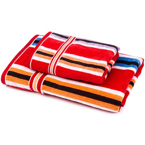 Jahu Sada Stripes Ema ručník a osuška, 70 x 140 cm, 50 x 90 cm