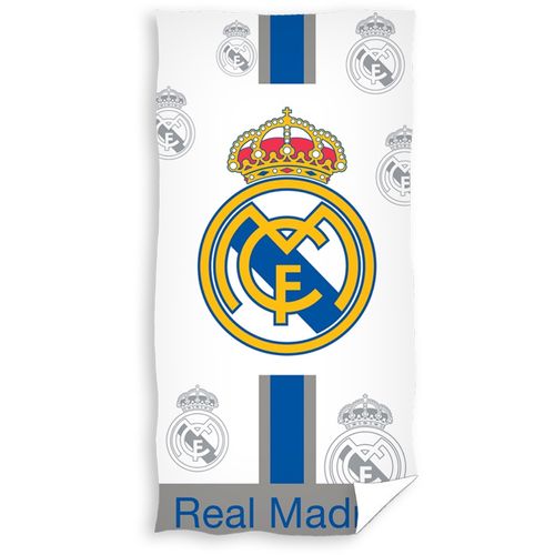 TipTrade Osuška Real Madrid Plateado, 75 x 150 cm