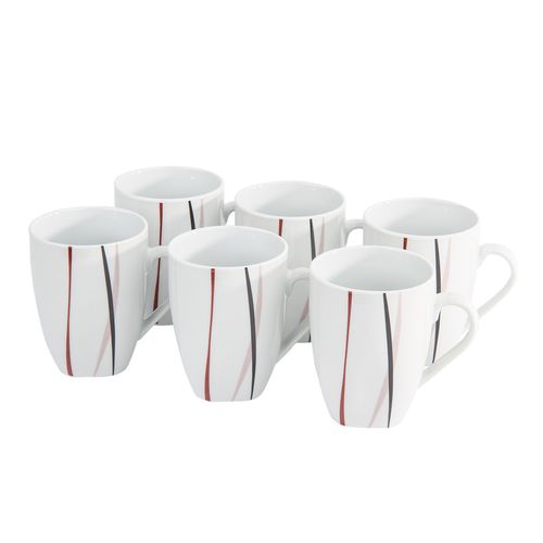 Domestic 6dílná sada hrnků Amelie, 310 ml