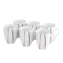 Domestic 6dílná sada hrnků Amelie, 310 ml