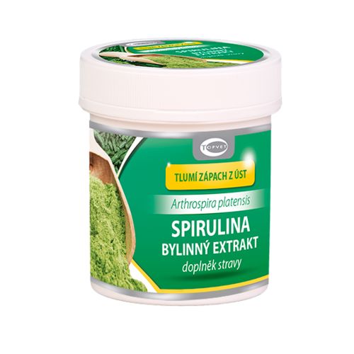 Topvet Bylinný extrakt Spirulina, 60 tobolek